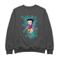 Betty Boop Sitting with Turquoise Stars Men's Sweatshirt