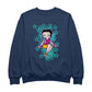 Betty Boop Sitting with Turquoise Stars Men's Sweatshirt