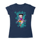 Betty Boop Sitting with Turquoise Stars Women's T-Shirt