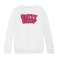 Betty Boop Retro Dotted Name Kids Sweatshirt