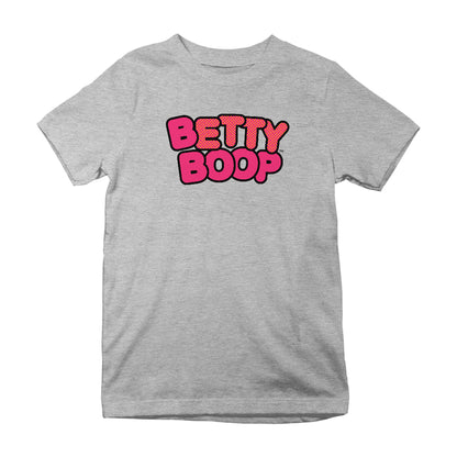 Betty Boop Retro Dotted Name Kids T-Shirt