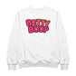 Betty Boop Retro Dotted Name Men's Sweatshirt
