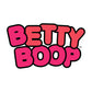 Betty Boop Retro Dotted Name Kids Hooded Sweatshirt