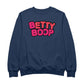 Betty Boop Retro Dotted Name Women's Sweatshirt