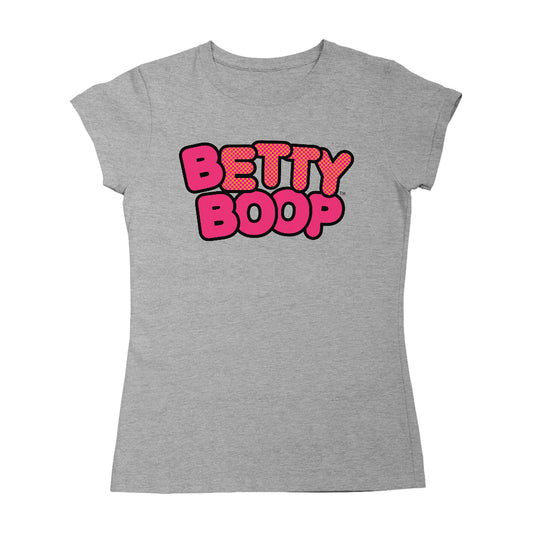 Betty Boop Retro Dotted Name Women's T-Shirt