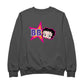 Betty Boop Hot Pink Outside Star Men's Sweatshirt