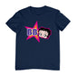 Betty Boop Hot Pink Outside Star Men's T-Shirt