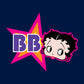 Betty Boop Hot Pink Outside Star Kids T-Shirt