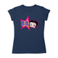 Betty Boop Hot Pink Outside Star Women's T-Shirt