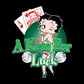 Betty Boop A Kiss For Luck Kids T-Shirt