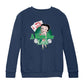 Betty Boop A Kiss For Luck Kids Sweatshirt
