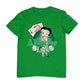 Betty Boop A Kiss For Luck Men's T-Shirt
