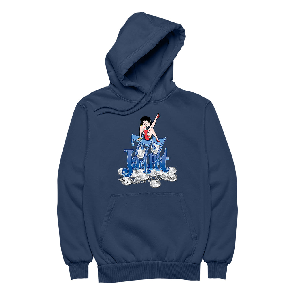 Betty Boop Jackpot Men's Hooded Sweatshirt