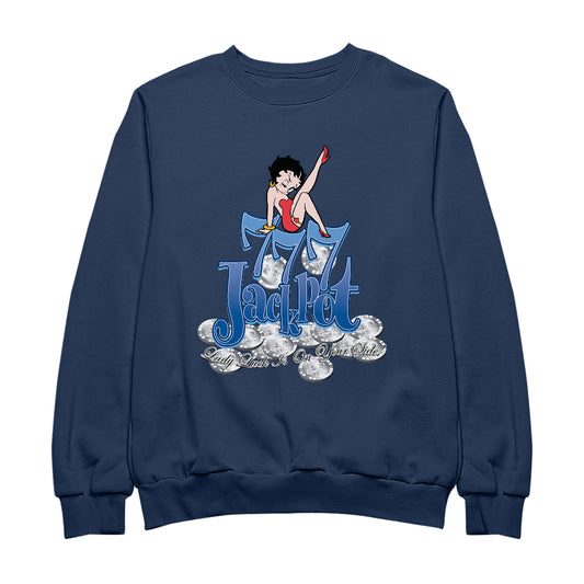 Betty Boop Jackpot Men's Sweatshirt