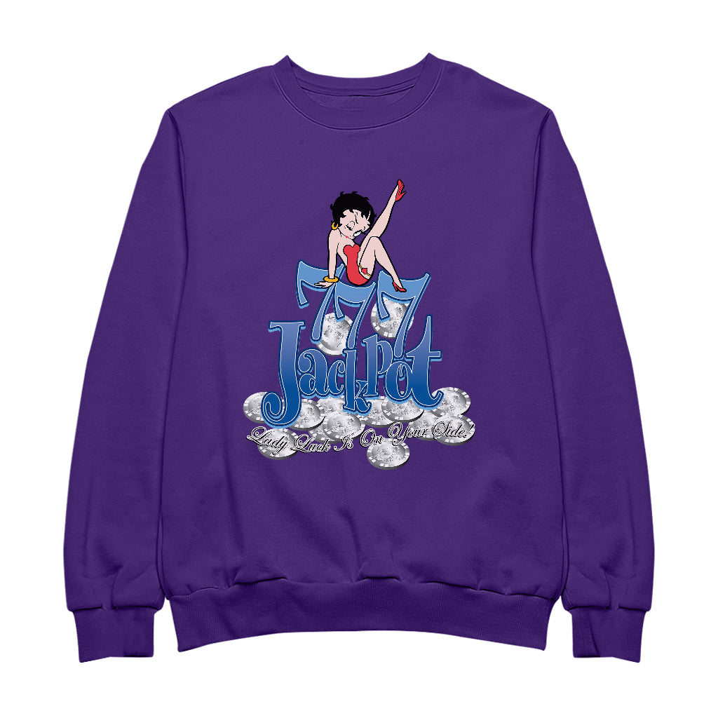 Betty Boop Jackpot Men's Sweatshirt