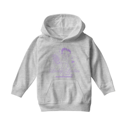 Betty Boop Lucky Ladies Club Kids Hooded Sweatshirt