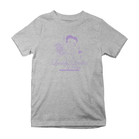 Betty Boop Lucky Ladies Club Kids T-Shirt
