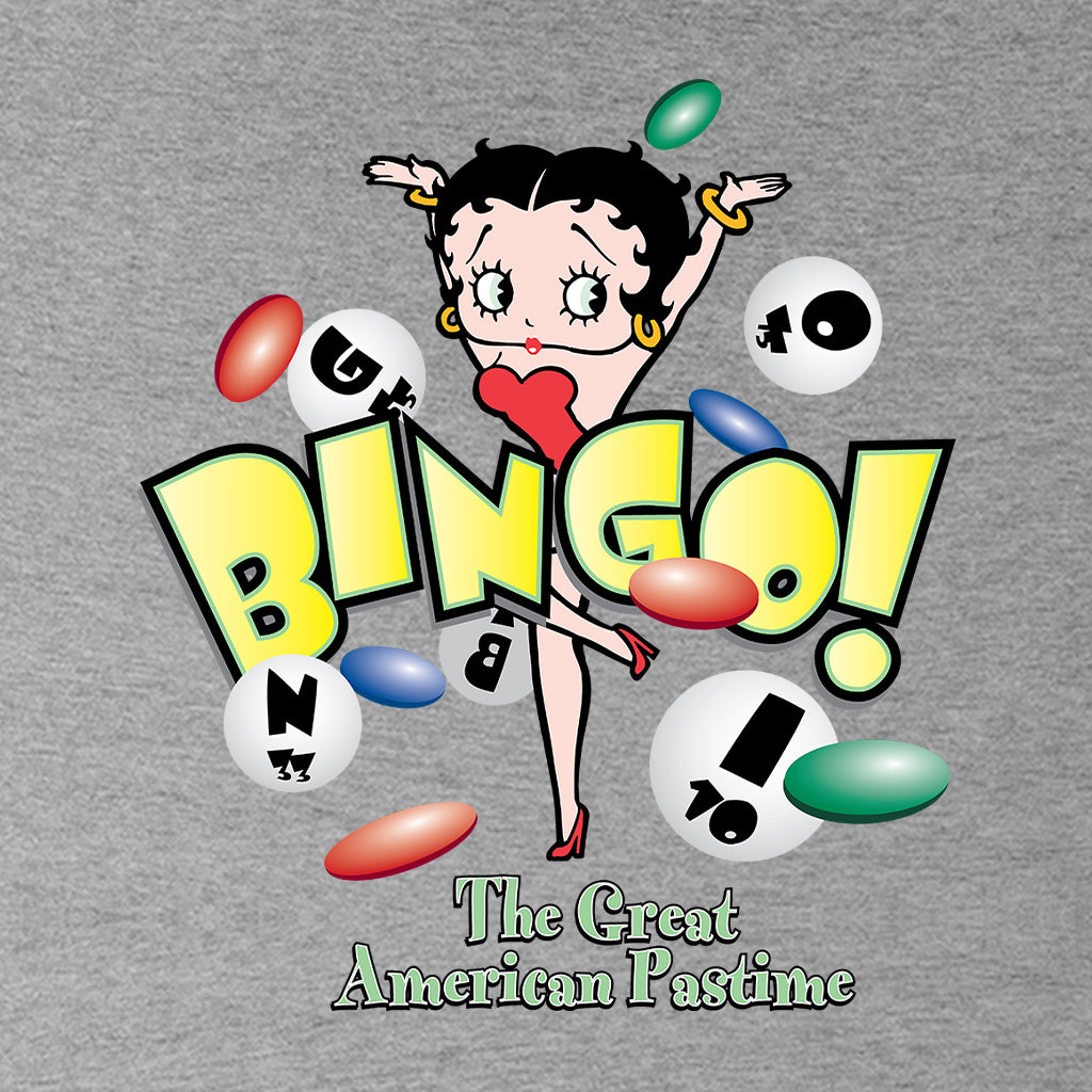 Betty Boop Bingo The Great American Pastime Men's T-Shirt