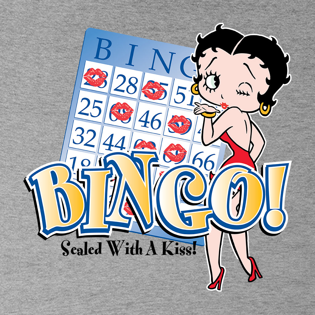 Betty Boop Bingo Sealed With A Kiss! Men's T-Shirt