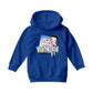 Betty Boop Bingo Sealed With A Kiss! Kids Hooded Sweatshirt