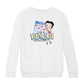 Betty Boop Bingo Sealed With A Kiss! Kids Sweatshirt