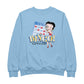 Betty Boop Bingo Sealed With A Kiss! Men's Sweatshirt