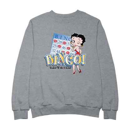 Betty Boop Bingo Sealed With A Kiss! Women's Sweatshirt