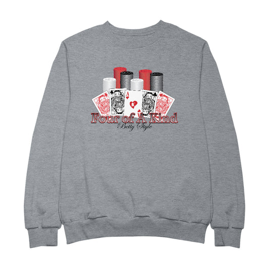Betty Boop Betty Style Four Of A Kind Men's Sweatshirt