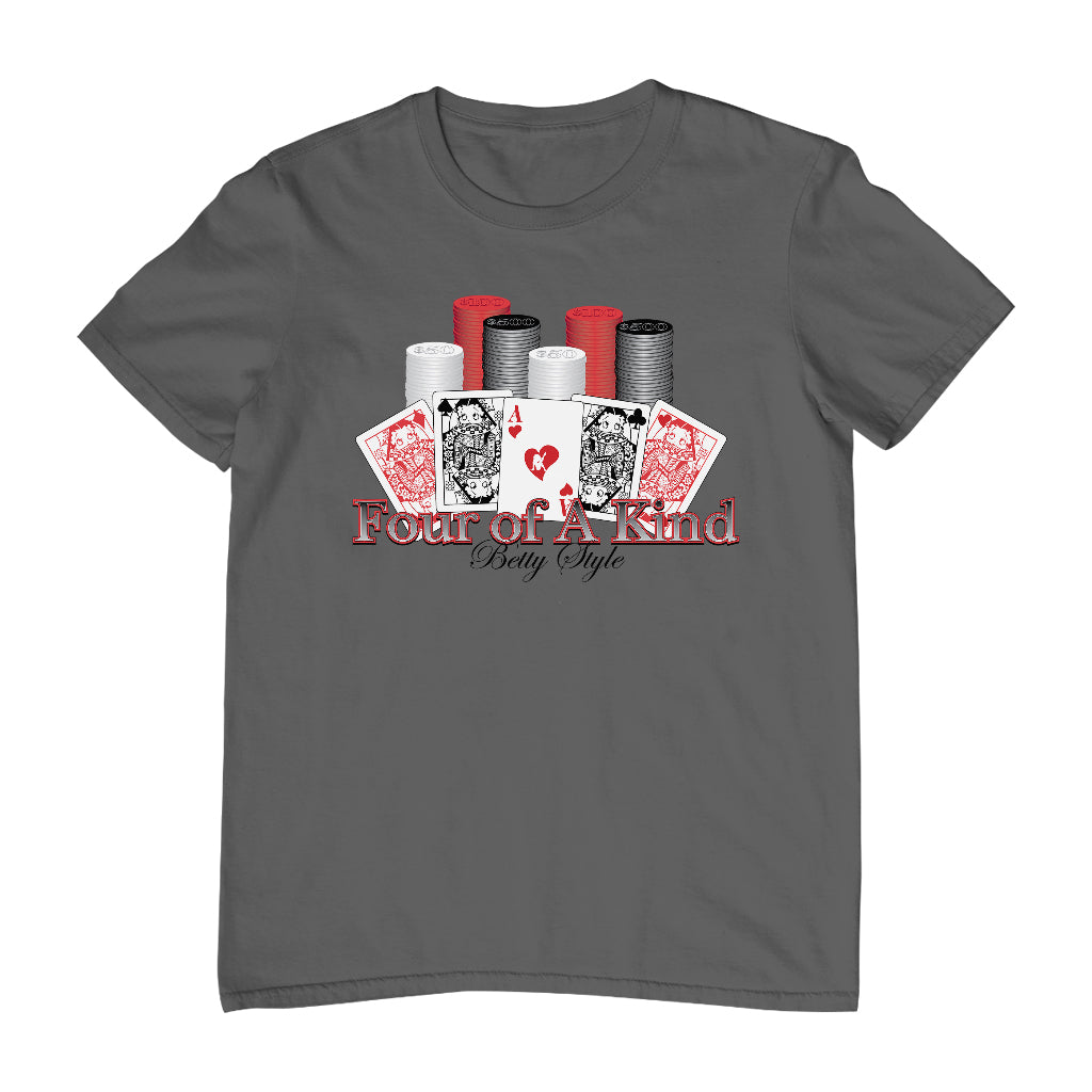 Betty Boop Betty Style Four Of A Kind Men's T-Shirt