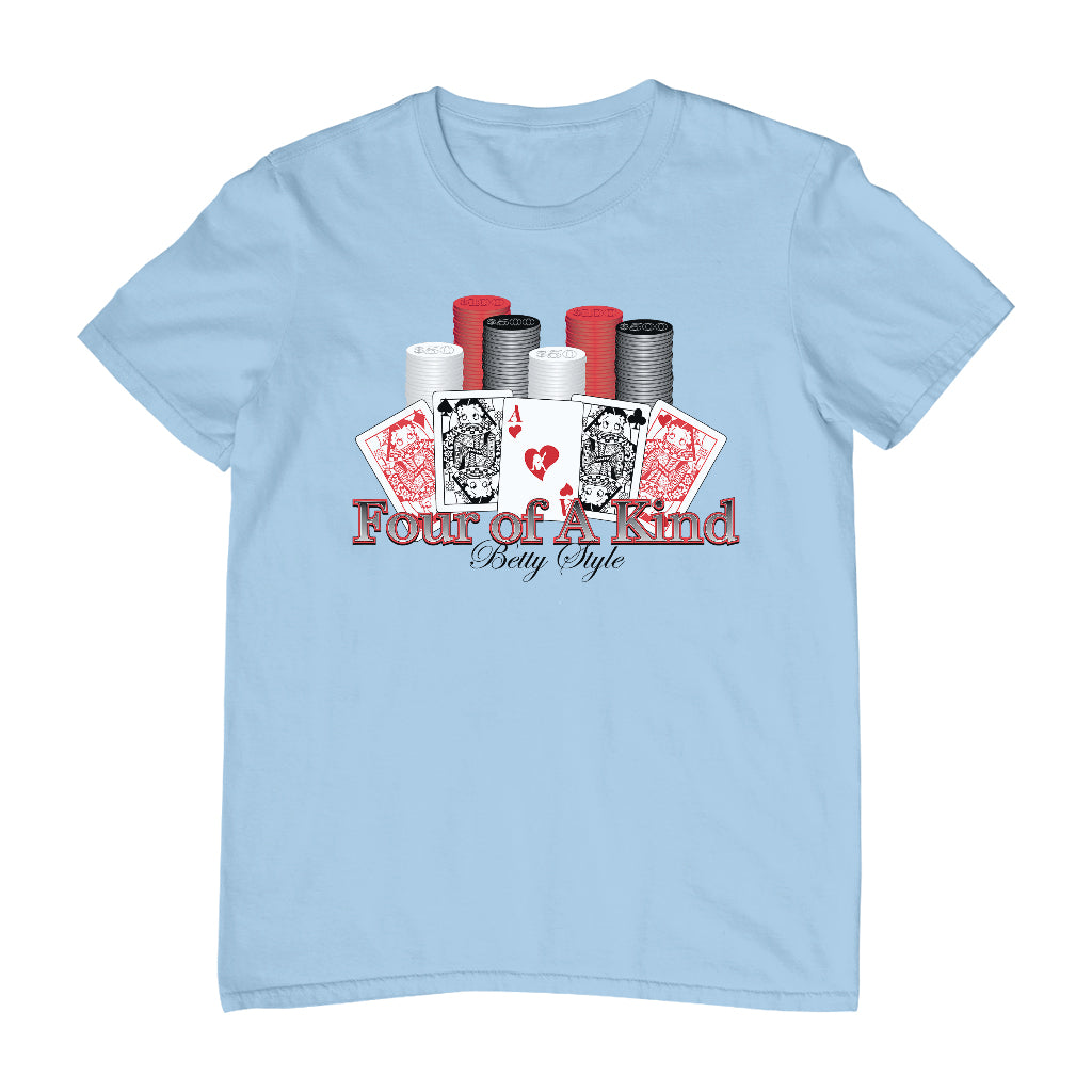 Betty Boop Betty Style Four Of A Kind Men's T-Shirt