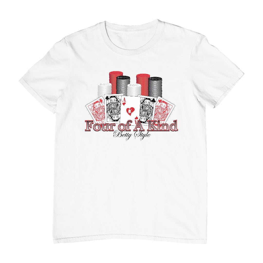 Betty Boop Betty Style Four Of A Kind Men's T-Shirt