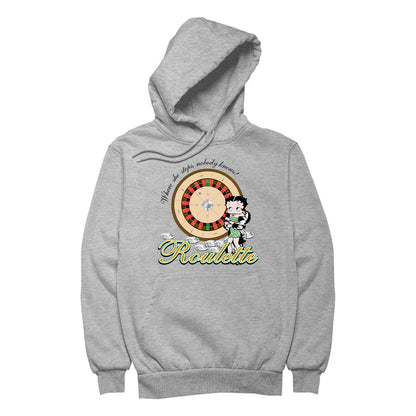 Betty Boop Roulette Women's Hooded Sweatshirt