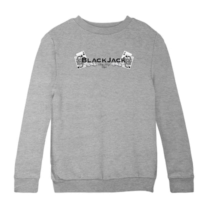 Betty Boop Blackjack Kids Sweatshirt
