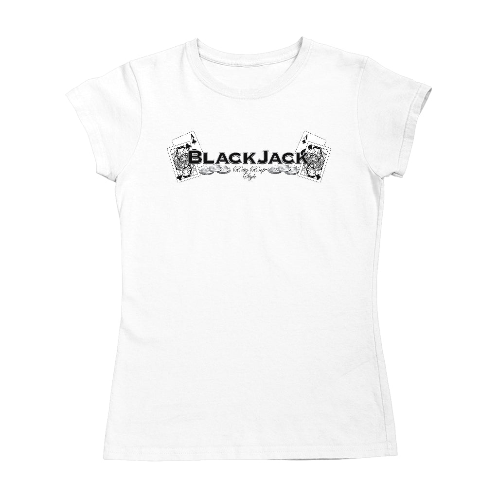 Betty Boop Blackjack Women's T-Shirt