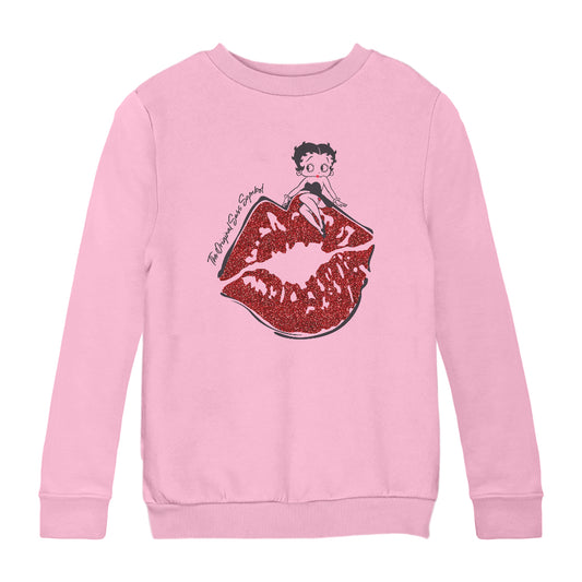 Betty Boop The Original Sass Symbol Kids Sweatshirt