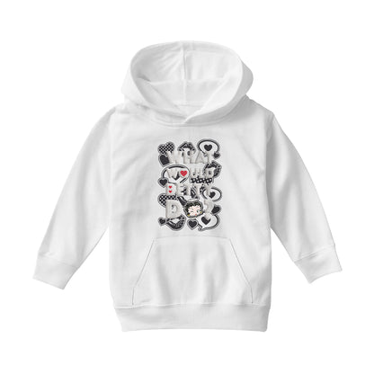 Betty Boop What Would Betty Do WWBD Kids Hooded Sweatshirt