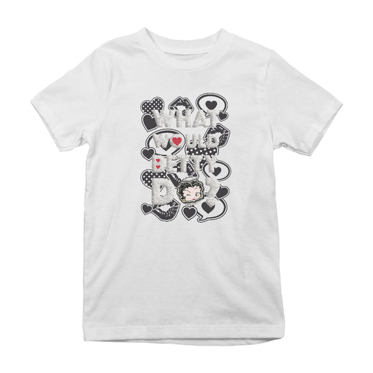 Betty Boop What Would Betty Do WWBD Kids T-Shirt