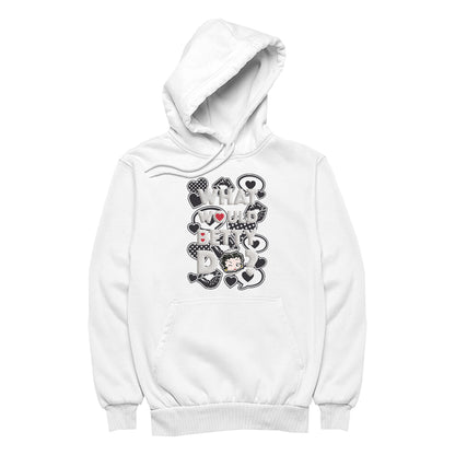 Betty Boop What Would Betty Do WWBD Men's Hooded Sweatshirt