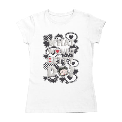 Betty Boop What Would Betty Do WWBD Women's T-Shirt
