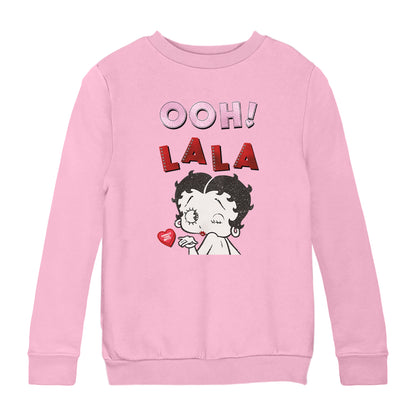 Betty Boop Ooh! La La Embrace Your Betty Kids Sweatshirt