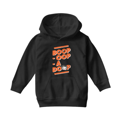 Betty Boop Boop Oop A Doop Kids Hooded Sweatshirt