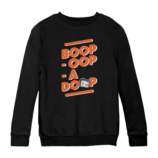 Betty Boop Boop Oop A Doop Kids Sweatshirt