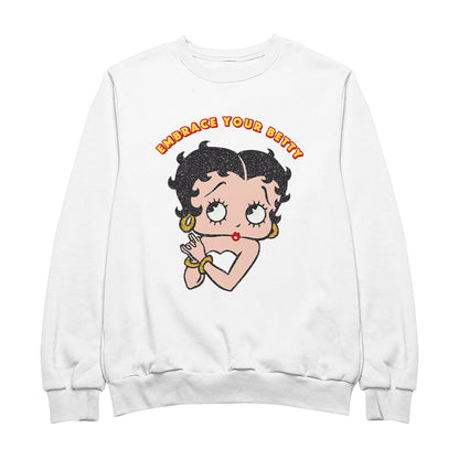 Betty Boop Embrace Your Betty Men's Sweatshirt
