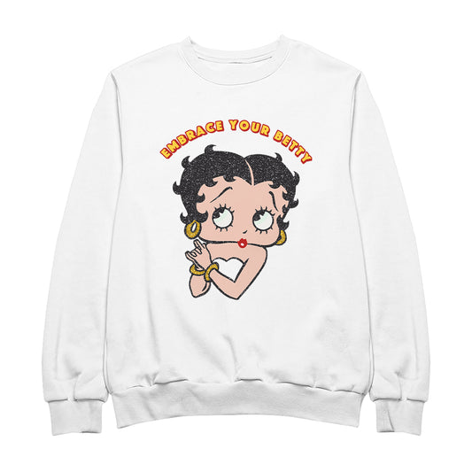 Betty Boop Embrace Your Betty Men's Sweatshirt