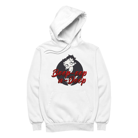 Betty Boop Boop-Oop-A-Doop Fur Style Men's Hooded Sweatshirt
