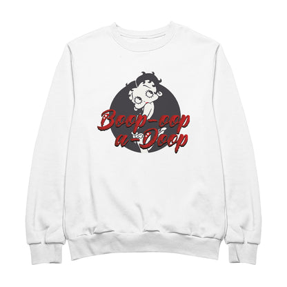 Betty Boop Boop-Oop-A-Doop Fur Style Men's Sweatshirt