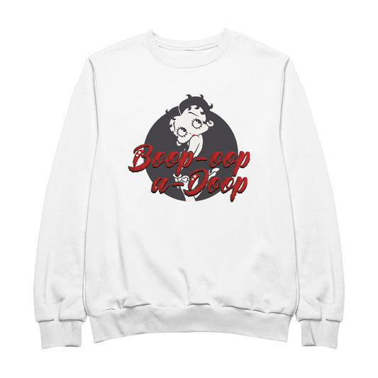 Betty Boop Boop-Oop-A-Doop Fur Style Men's Sweatshirt
