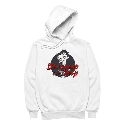 Betty Boop Boop-Oop-A-Doop Fur Style Women's Hooded Sweatshirt