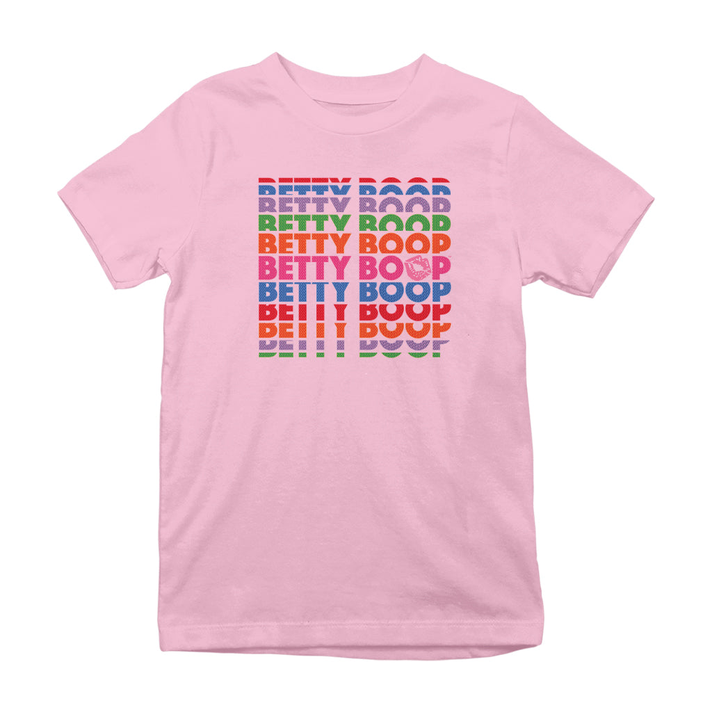 Betty Boop What Would Betty Do Hearts Kids T-Shirt