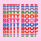 Betty Boop What Would Betty Do Hearts Men's T-Shirt